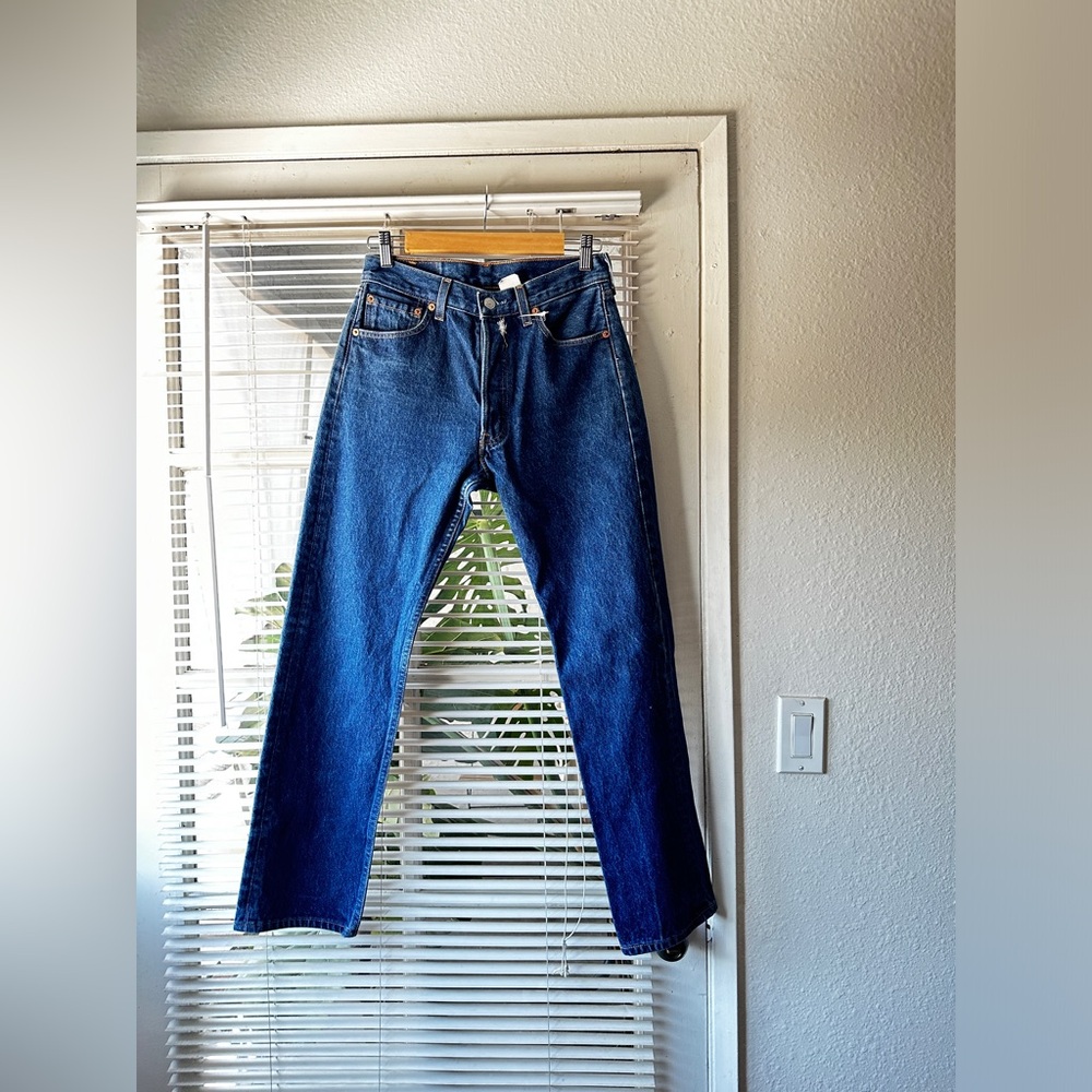 Vintage Y2K Levi’s 501XX Blue Jeans